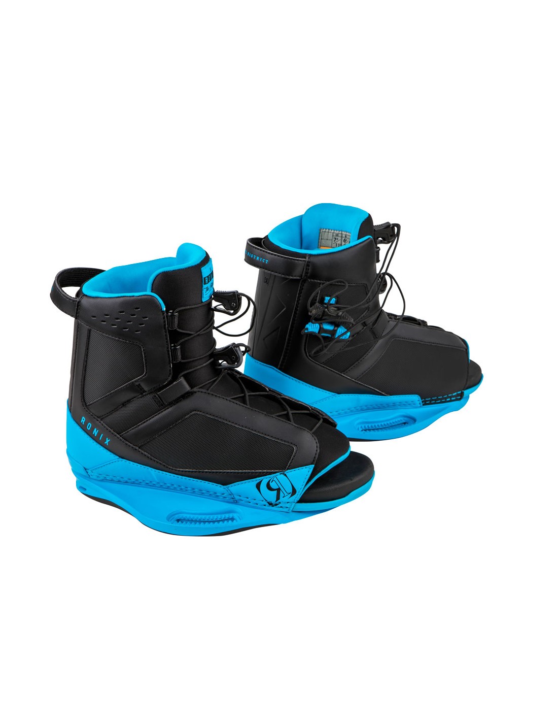 Black//Azure Blue Ronix 2018 District Wakeboard Boots